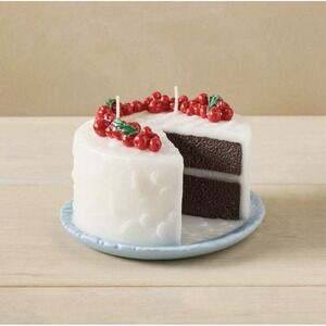 NEW John Derian for Target 2025 Cake on‎ Platter Candle Unscented Christmas